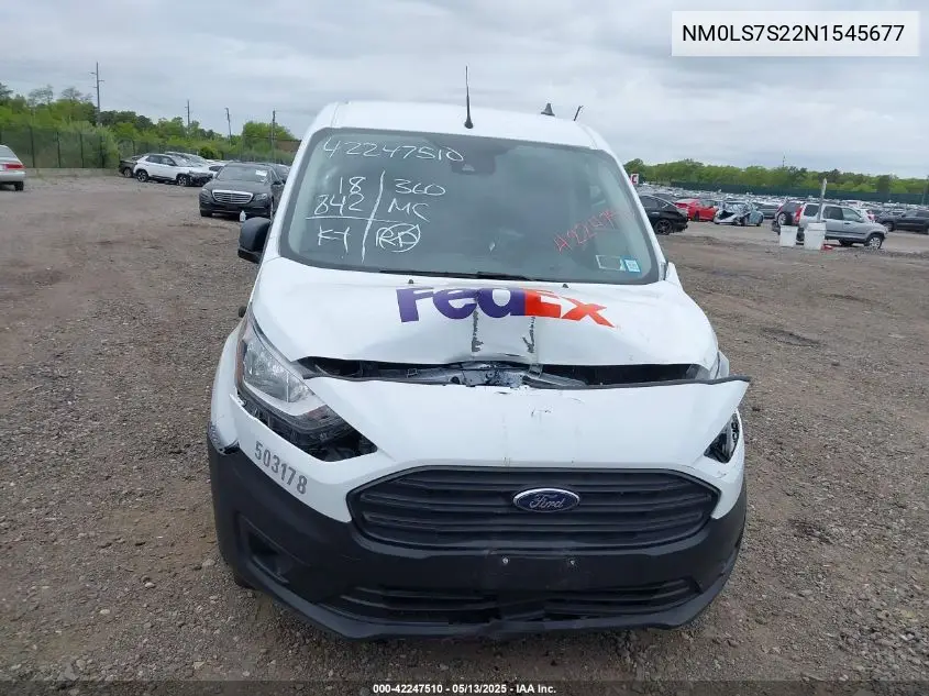 2022 Ford Transit Connect Xl Cargo Van VIN: NM0LS7S22N1545677 Lot: 42247510