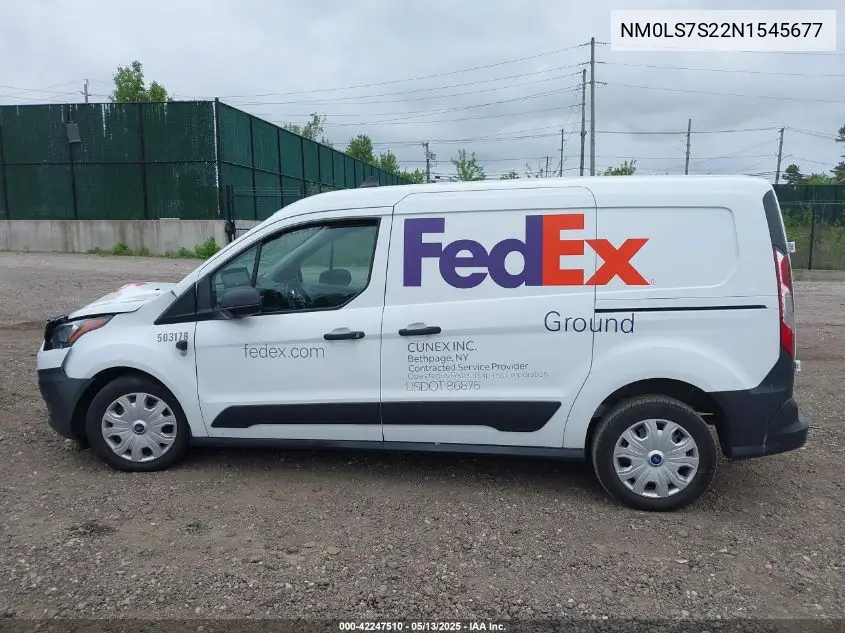 2022 Ford Transit Connect Xl Cargo Van VIN: NM0LS7S22N1545677 Lot: 42247510