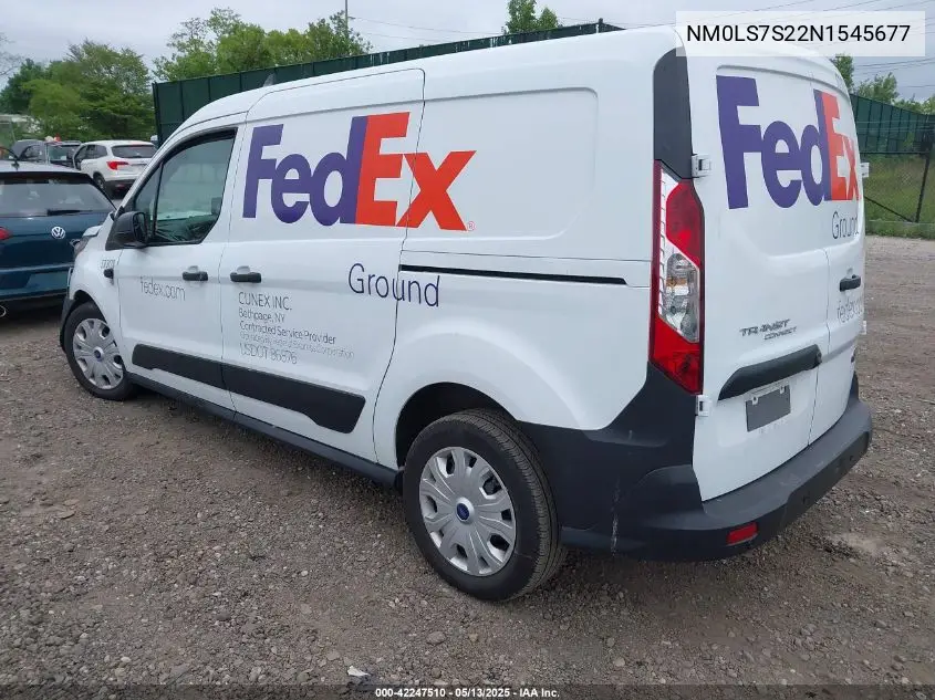 2022 Ford Transit Connect Xl Cargo Van VIN: NM0LS7S22N1545677 Lot: 42247510