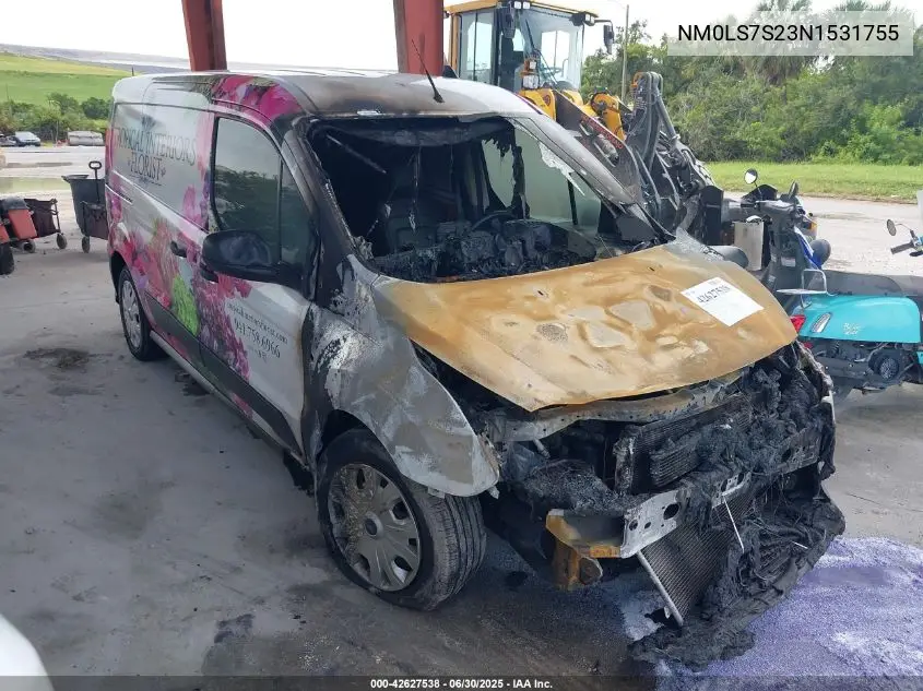 2022 Ford Transit Connect Xl Cargo Van VIN: NM0LS7S23N1531755 Lot: 42627538
