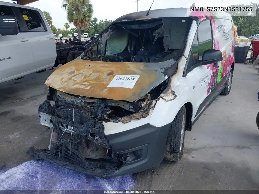 2022 Ford Transit Connect Xl Cargo Van VIN: NM0LS7S23N1531755 Lot: 42627538