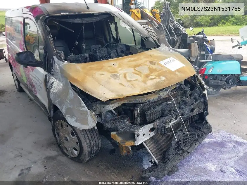 2022 Ford Transit Connect Xl Cargo Van VIN: NM0LS7S23N1531755 Lot: 42627538