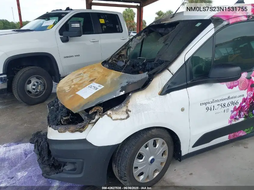 2022 Ford Transit Connect Xl Cargo Van VIN: NM0LS7S23N1531755 Lot: 42627538