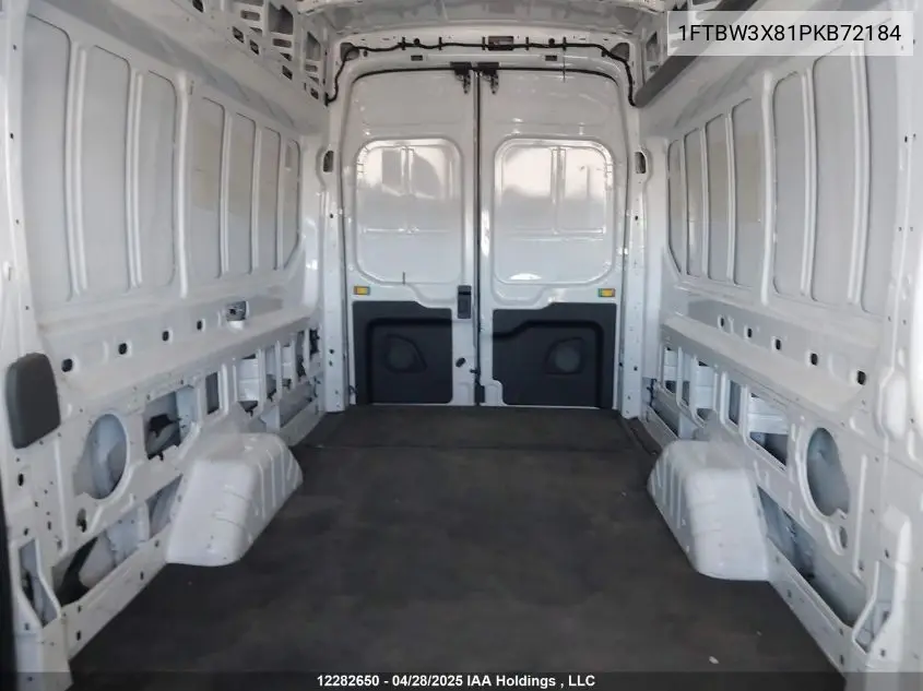 2023 Ford Transit T-350 VIN: 1FTBW3X81PKB72184 Lot: 12282650