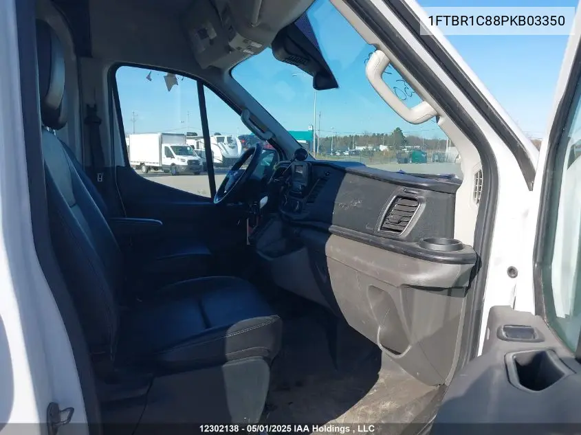 2023 Ford Transit T-250 VIN: 1FTBR1C88PKB03350 Lot: 12302138
