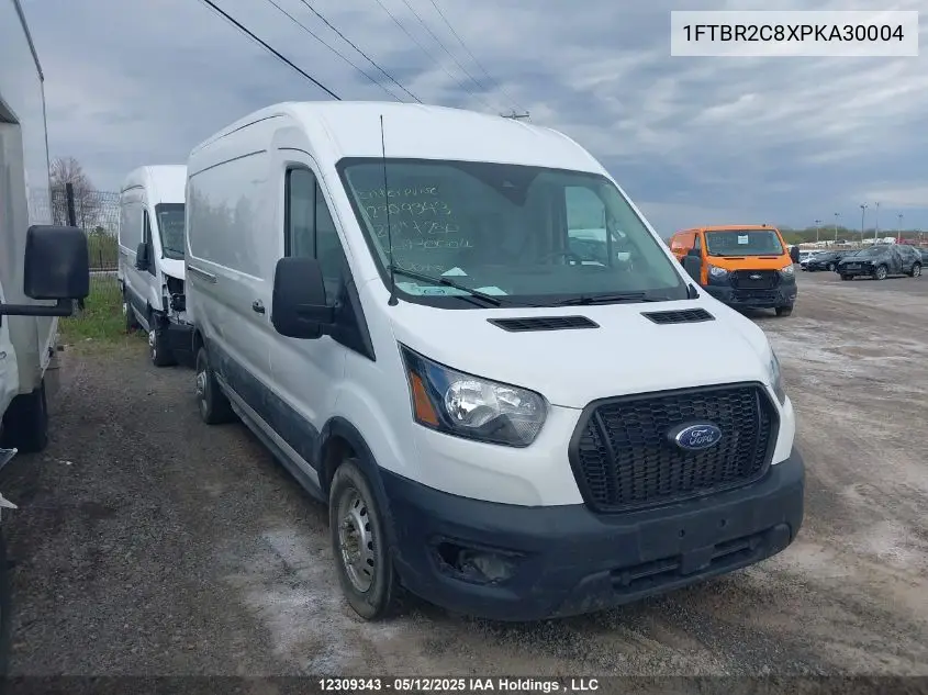 2023 Ford Transit T-250 VIN: 1FTBR2C8XPKA30004 Lot: 12309343