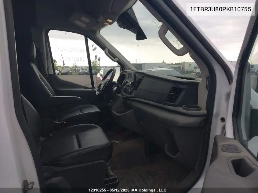 2023 Ford Transit T-250 VIN: 1FTBR3U80PKB10755 Lot: 12310255