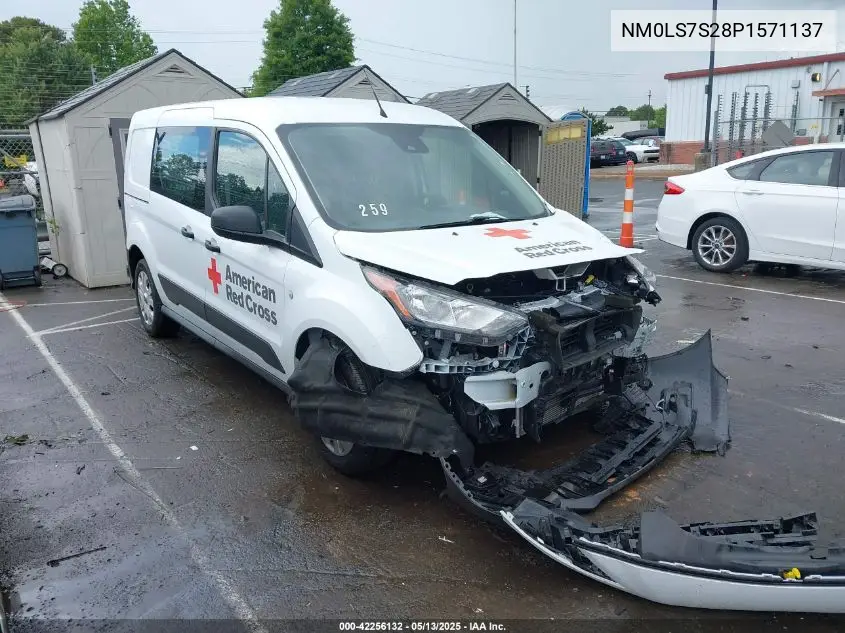 2023 Ford Transit Connect Xl Cargo Van VIN: NM0LS7S28P1571137 Lot: 42256132