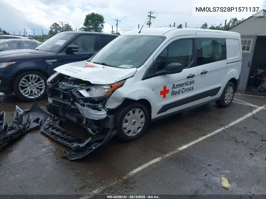 2023 Ford Transit Connect Xl Cargo Van VIN: NM0LS7S28P1571137 Lot: 42256132