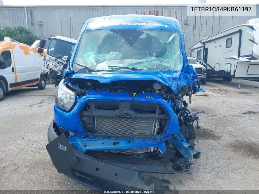 2024 Ford Transit-250 VIN: 1FTBR1C84RKB61197 Lot: 42606970