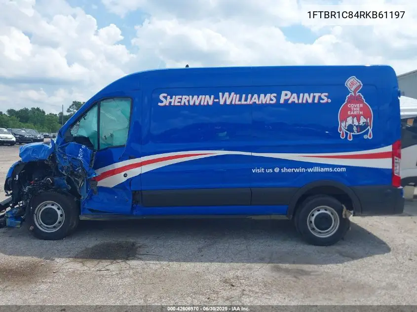2024 Ford Transit-250 VIN: 1FTBR1C84RKB61197 Lot: 42606970