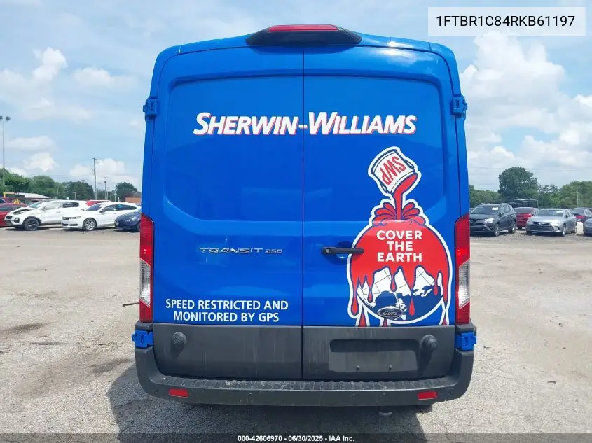 2024 Ford Transit-250 VIN: 1FTBR1C84RKB61197 Lot: 42606970