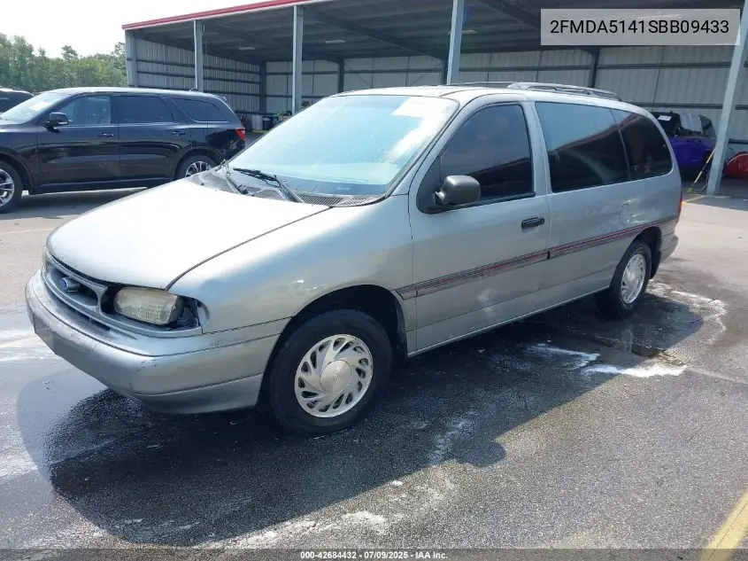 1995 Ford Windstar Wagon VIN: 2FMDA5141SBB09433 Lot: 42684432