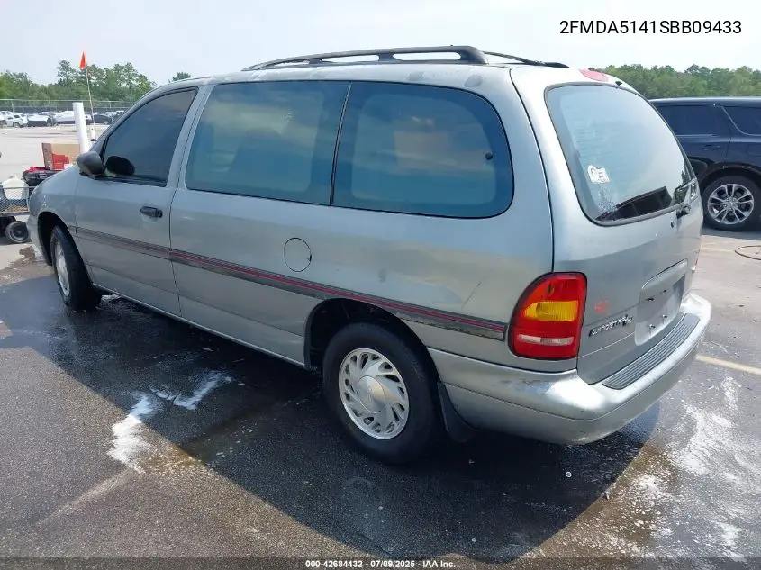 1995 Ford Windstar Wagon VIN: 2FMDA5141SBB09433 Lot: 42684432