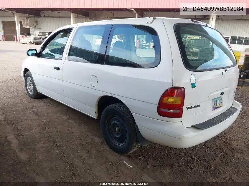 1998 Ford Windstar Standard VIN: 2FTDA54U9WBB12084 Lot: 42656155