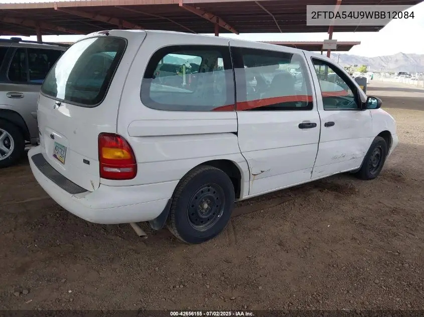 1998 Ford Windstar Standard VIN: 2FTDA54U9WBB12084 Lot: 42656155