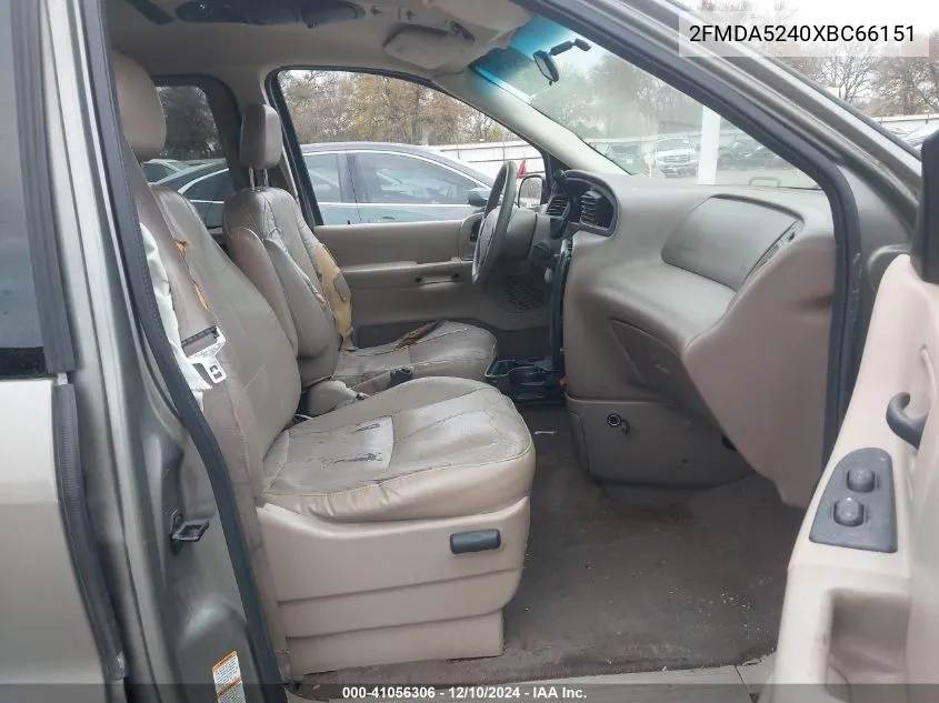 1999 Ford Windstar Se VIN: 2FMDA5240XBC66151 Lot: 41056306