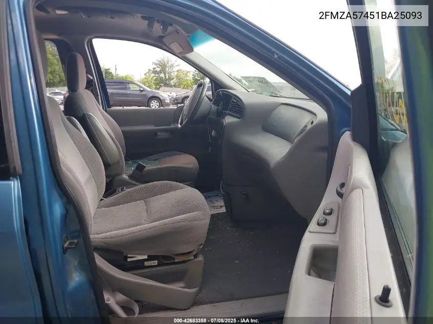 2001 Ford Windstar Se Sport VIN: 2FMZA57451BA25093 Lot: 42683358