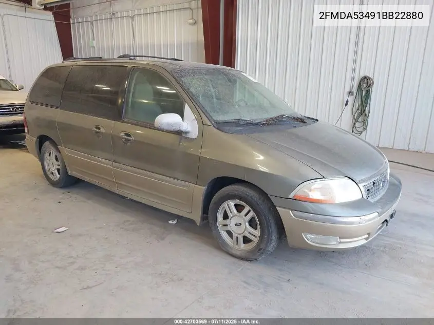 2001 Ford Windstar Sel VIN: 2FMDA53491BB22880 Lot: 42703569