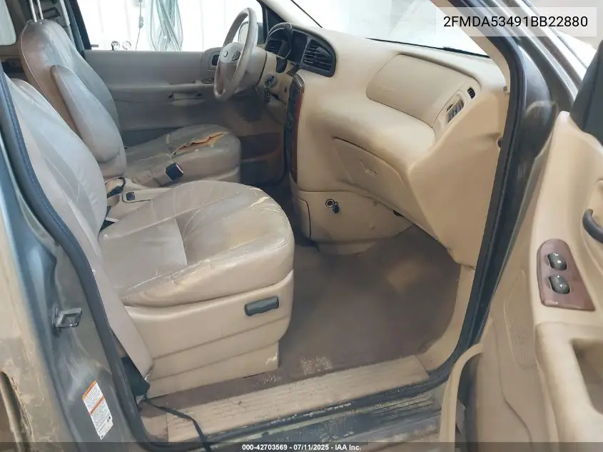 2001 Ford Windstar Sel VIN: 2FMDA53491BB22880 Lot: 42703569