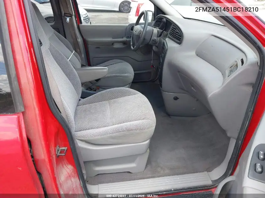 2001 Ford Windstar Lx VIN: 2FMZA51451BC18210 Lot: 42724841