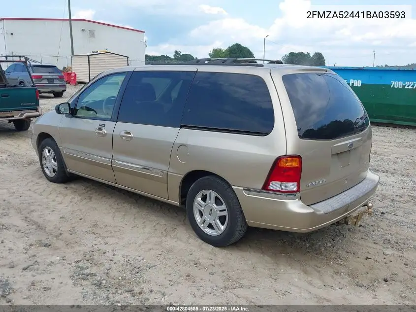 2001 Ford Windstar Se VIN: 2FMZA52441BA03593 Lot: 42804585
