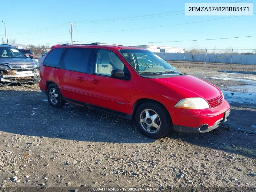 2002 Ford Windstar VIN: 2FMZA57482BB85471 Lot: 41162485