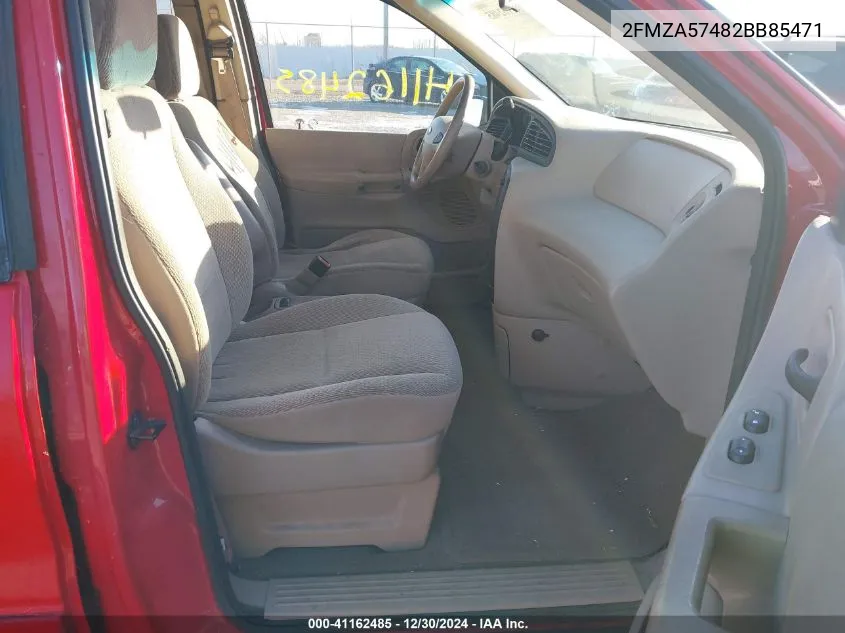 2002 Ford Windstar VIN: 2FMZA57482BB85471 Lot: 41162485