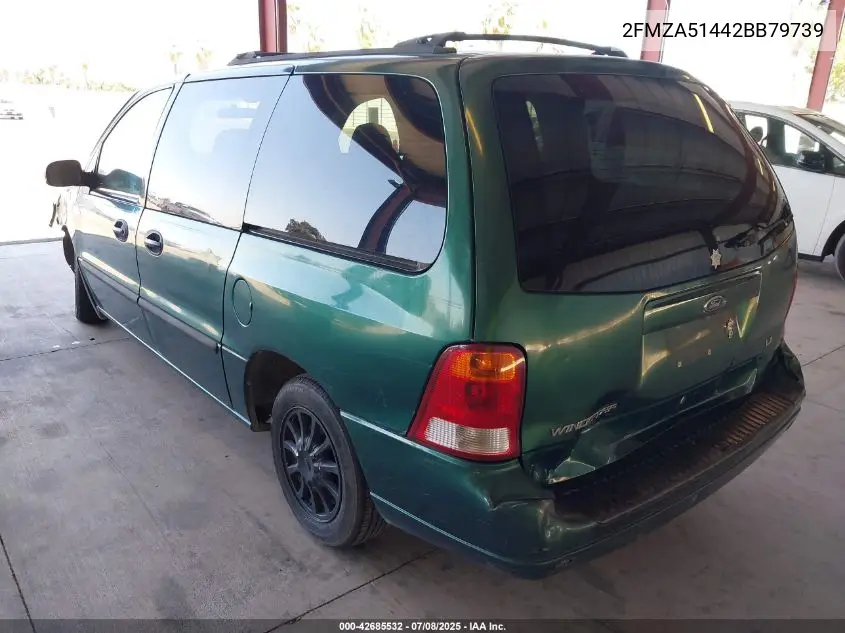 2002 Ford Windstar Lx VIN: 2FMZA51442BB79739 Lot: 42685532