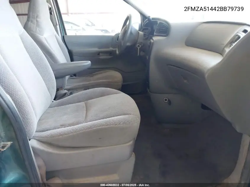 2002 Ford Windstar Lx VIN: 2FMZA51442BB79739 Lot: 42685532