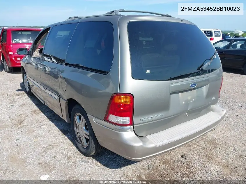 2002 Ford Windstar Sel VIN: 2FMZA53452BB10023 Lot: 42696948