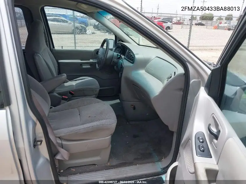 2003 Ford Windstar Standard VIN: 2FMZA50433BA88013 Lot: 42399727