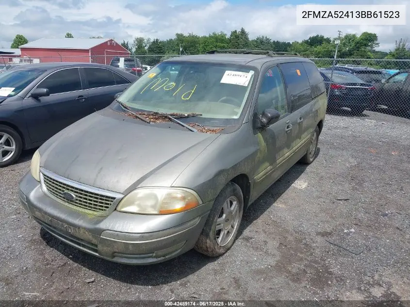 2003 Ford Windstar Se VIN: 2FMZA52413BB61523 Lot: 42489174