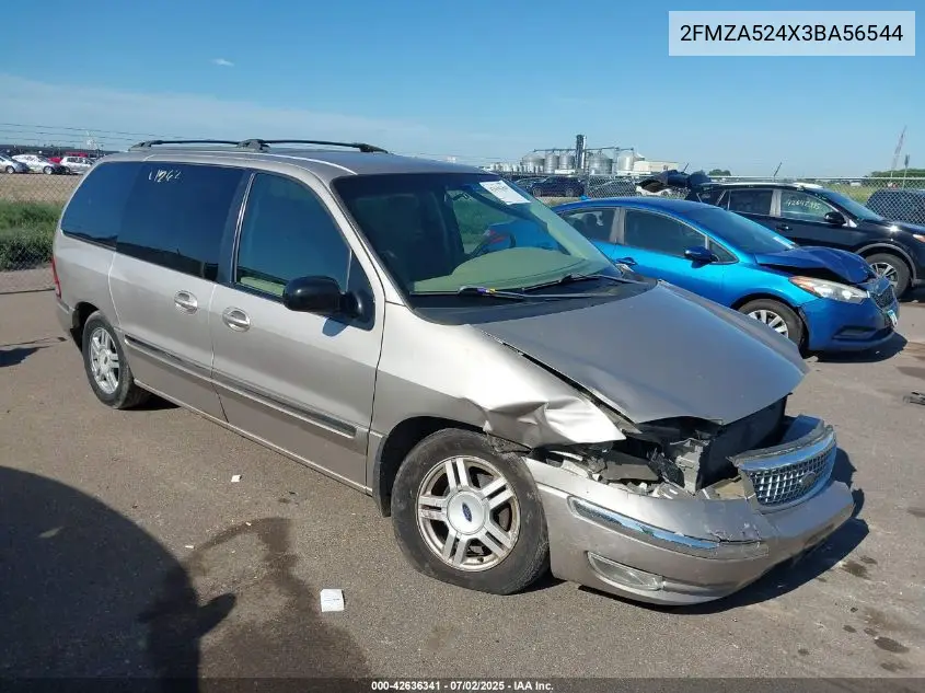 2003 Ford Windstar Se VIN: 2FMZA524X3BA56544 Lot: 42636341
