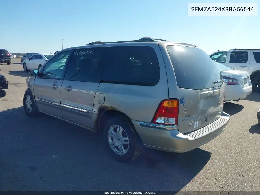 2003 Ford Windstar Se VIN: 2FMZA524X3BA56544 Lot: 42636341