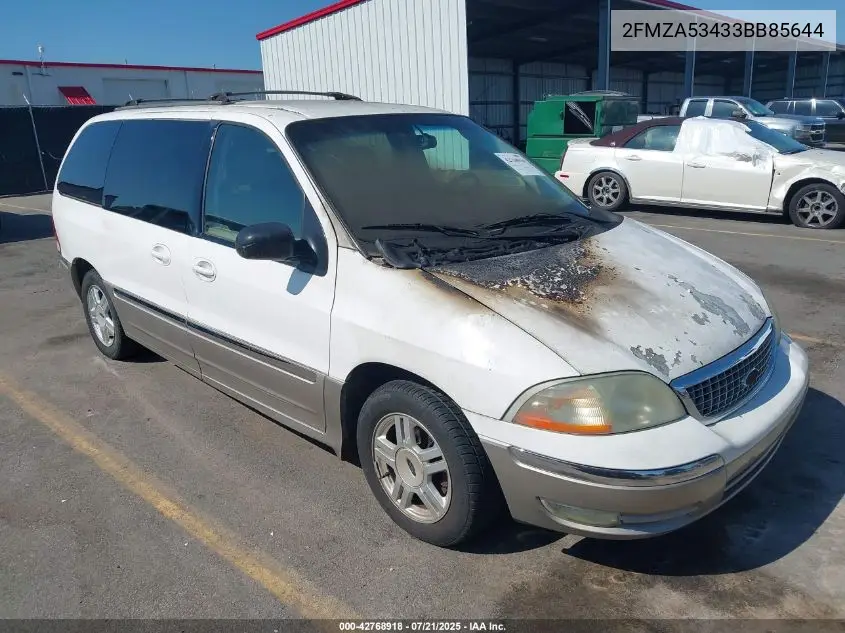 2003 Ford Windstar Sel VIN: 2FMZA53433BB85644 Lot: 42768918