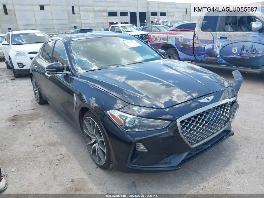 2020 Genesis G70 2.0T Rwd VIN: KMTG44LA5LU055587 Lot: 42587145