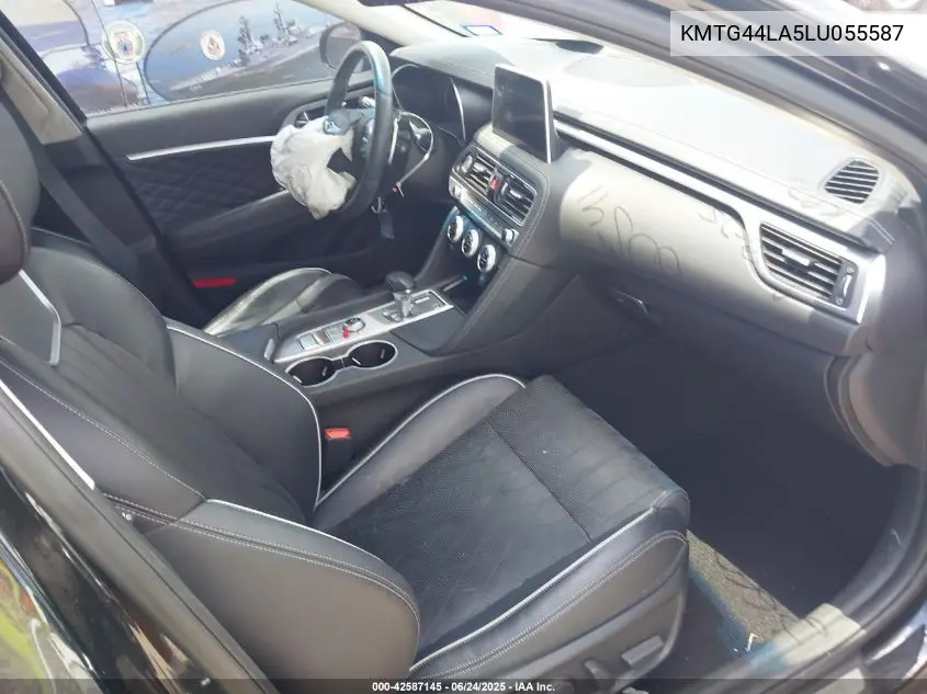 2020 Genesis G70 2.0T Rwd VIN: KMTG44LA5LU055587 Lot: 42587145