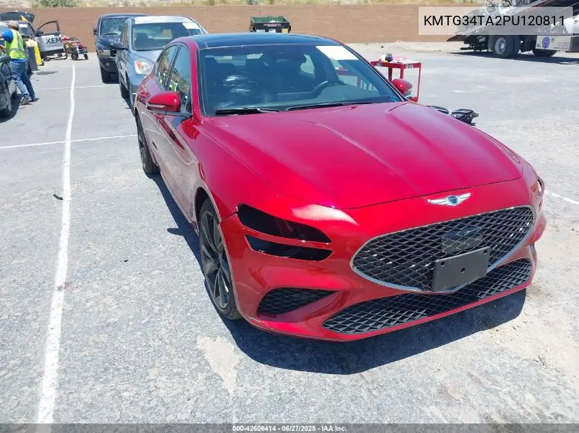 2023 Genesis G70 2.0T Awd VIN: KMTG34TA2PU120811 Lot: 42606414
