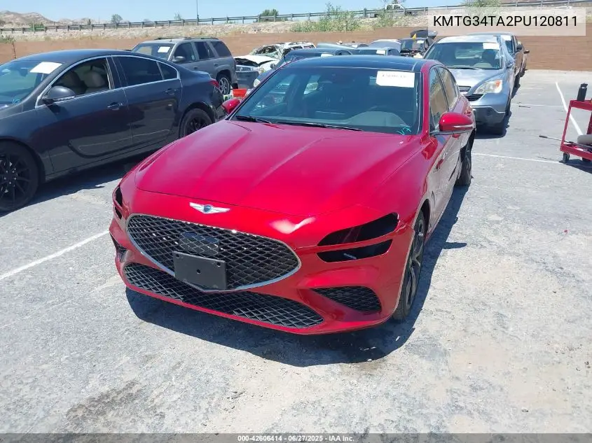 2023 Genesis G70 2.0T Awd VIN: KMTG34TA2PU120811 Lot: 42606414