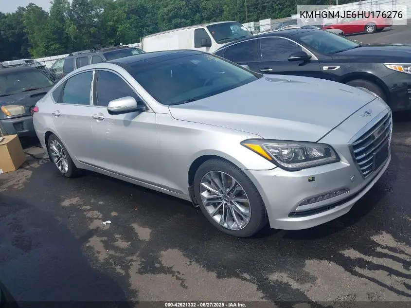 2017 Genesis G80 3.8 VIN: KMHGN4JE6HU176276 Lot: 42621332
