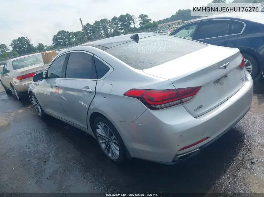 2017 Genesis G80 3.8 VIN: KMHGN4JE6HU176276 Lot: 42621332