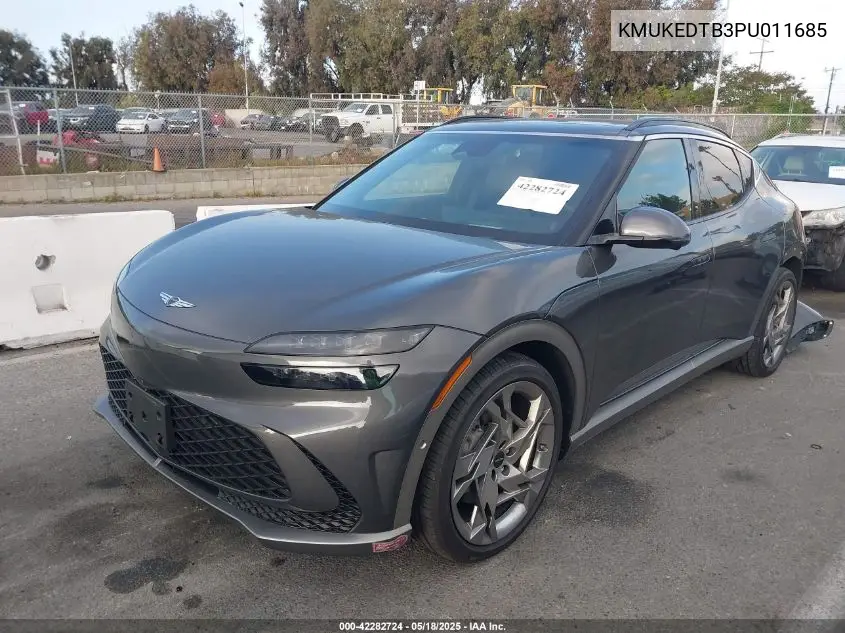 2023 Genesis Gv60 Performance Awd VIN: KMUKEDTB3PU011685 Lot: 42282724