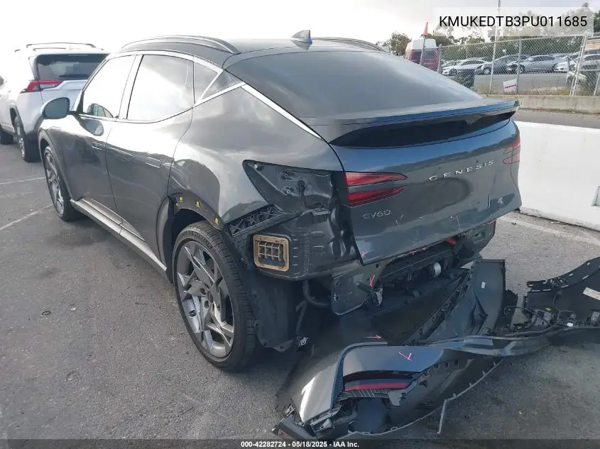 2023 Genesis Gv60 Performance Awd VIN: KMUKEDTB3PU011685 Lot: 42282724