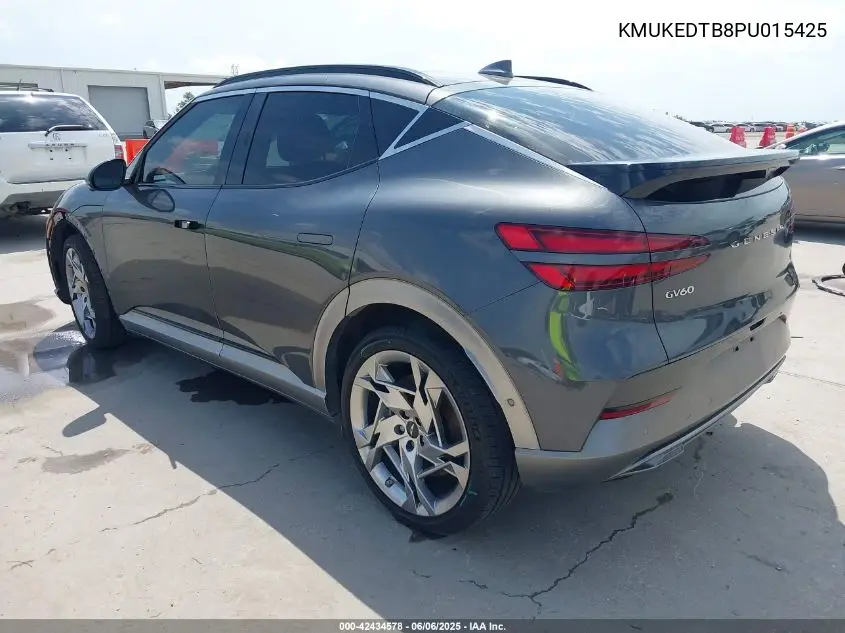 2023 Genesis Gv60 Performance Awd VIN: KMUKEDTB8PU015425 Lot: 42434578