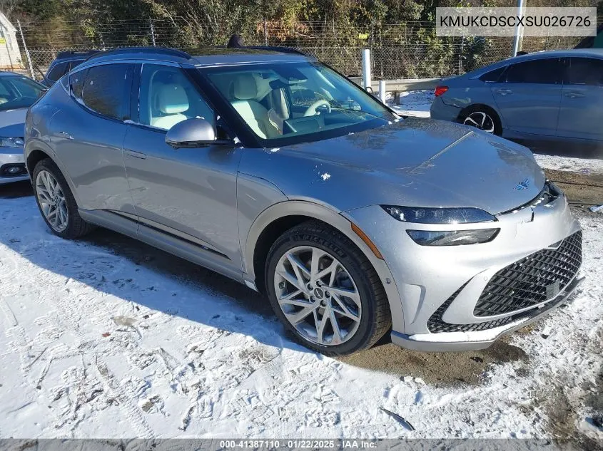 2025 Genesis Gv60 Advanced Awd VIN: KMUKCDSCXSU026726 Lot: 41387110