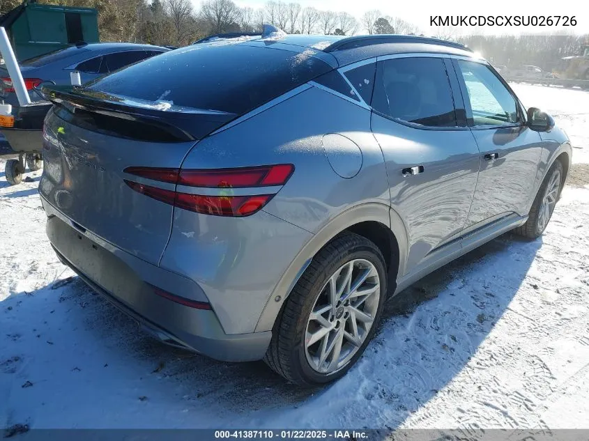 2025 Genesis Gv60 Advanced Awd VIN: KMUKCDSCXSU026726 Lot: 41387110