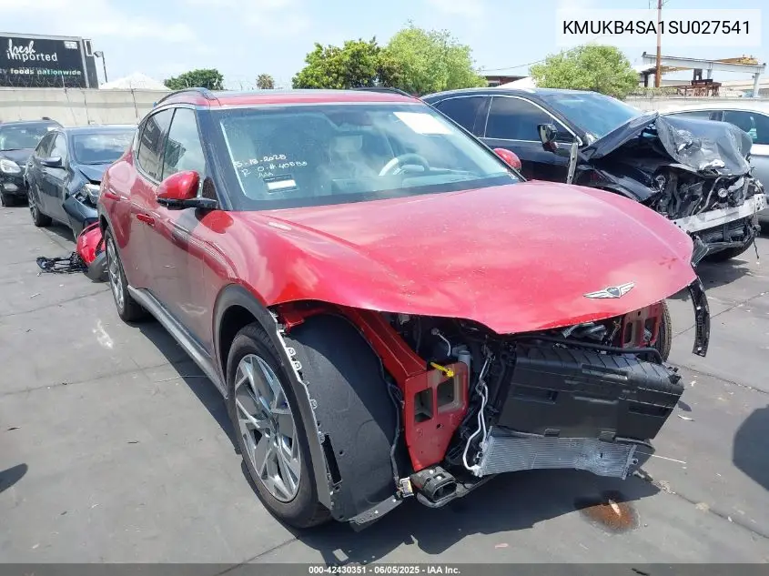 2025 Genesis Gv60 Standard Rwd VIN: KMUKB4SA1SU027541 Lot: 42430351