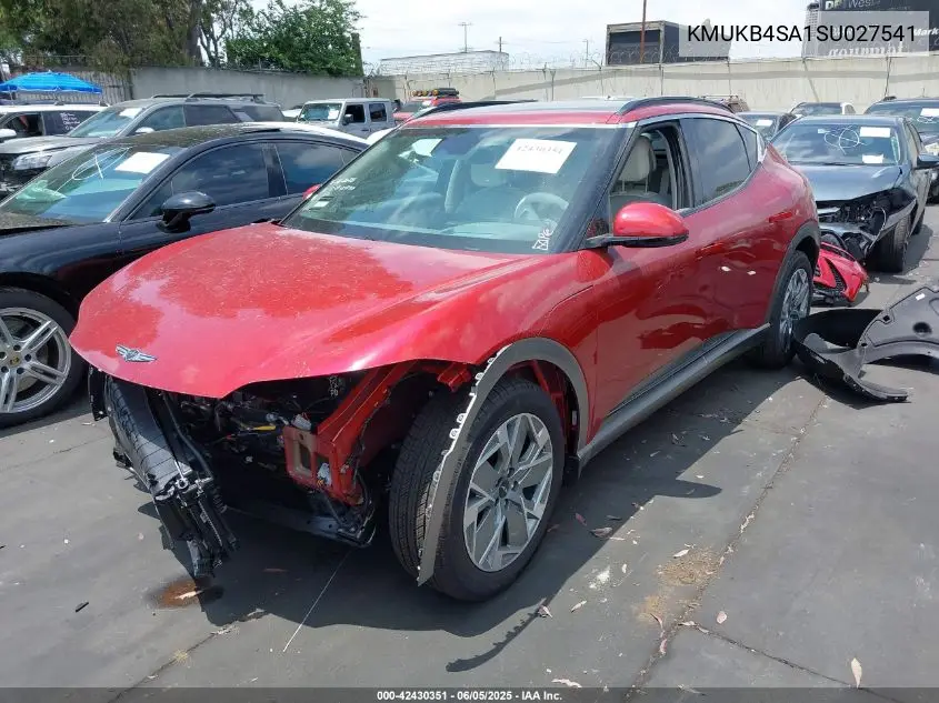2025 Genesis Gv60 Standard Rwd VIN: KMUKB4SA1SU027541 Lot: 42430351