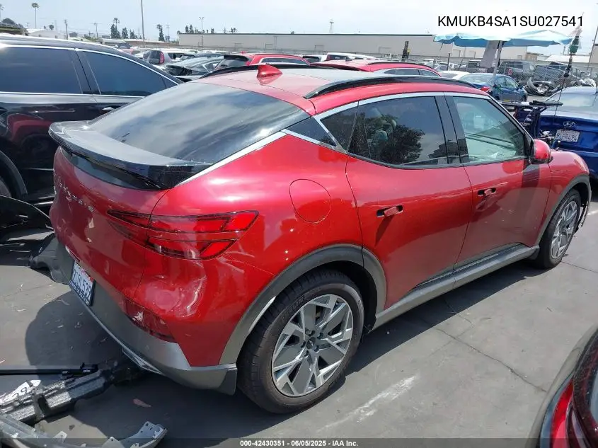 2025 Genesis Gv60 Standard Rwd VIN: KMUKB4SA1SU027541 Lot: 42430351